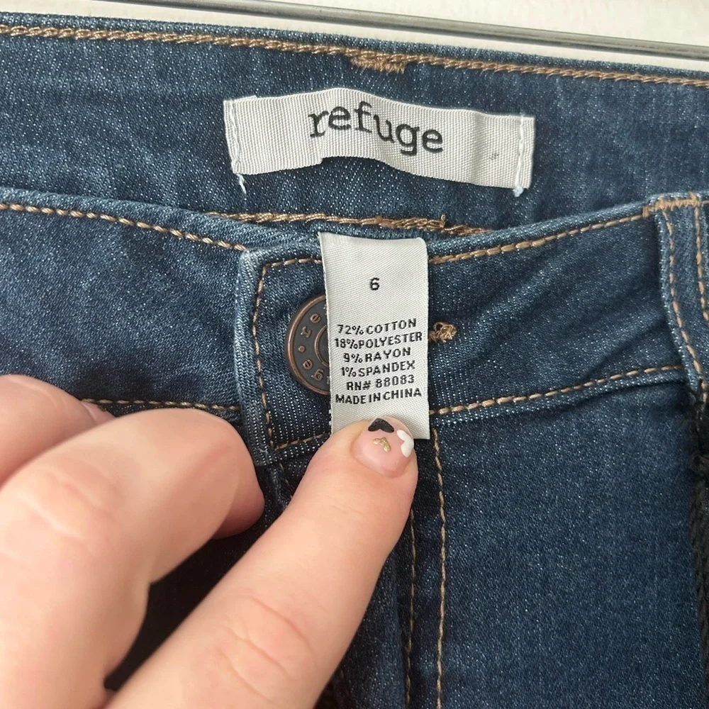 Refuge denim shirts size 6